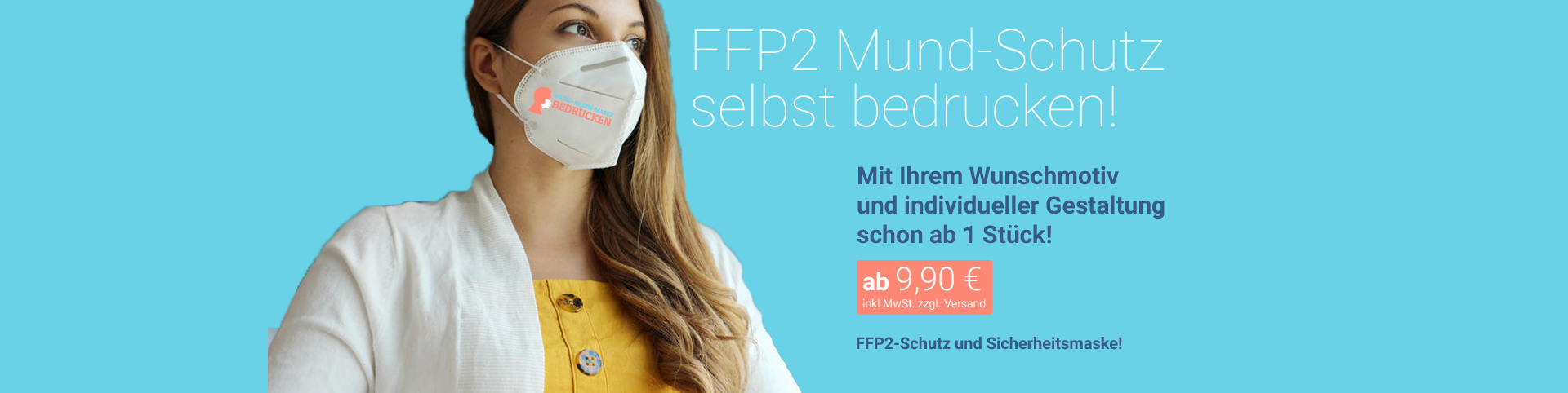 FFP-2 Masken Banner